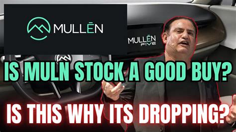 why is mullen stock dropping|More.